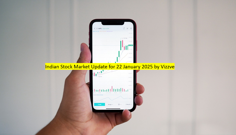 Indian Stock Market Update for 22 January 2025 by Vizzve